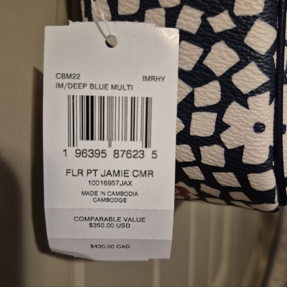 Coach Jamie Camera Deep Blue Multi - Picture 6 of 10